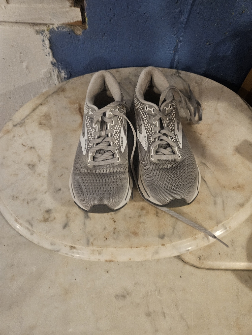 Brooks Women's Ghost 14 Running Shoes Gray Athletic Sneakers sz 7.5 B